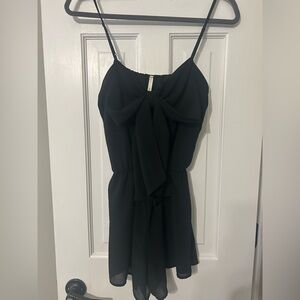 Elegant Black Romper